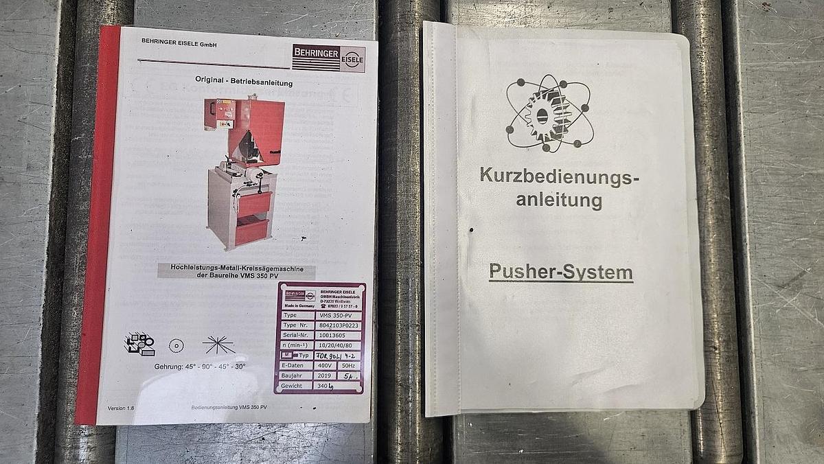 Gebraucht Kreissäge Behringer VMS 350 PV mit auto. Positionierung