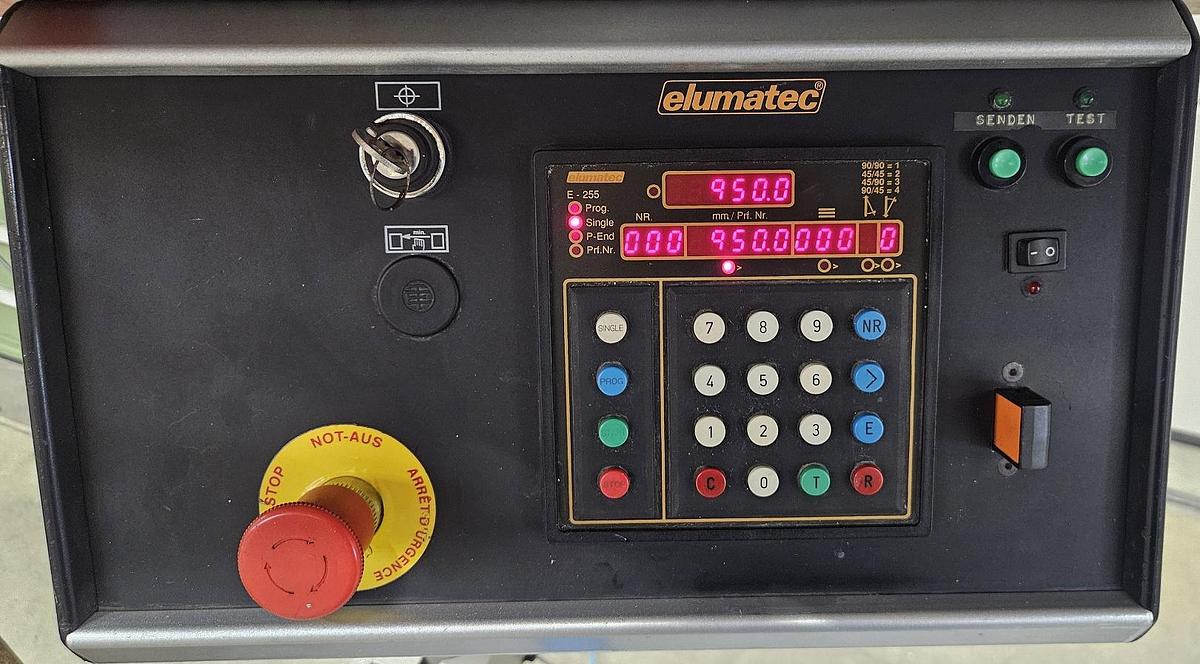 Gebraucht Positionieranschlag Elumatec EMA 201 / AMS 200