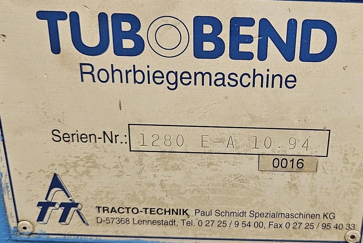 Gebraucht Rohrbiegemaschine Tracto-Technik Tubobend