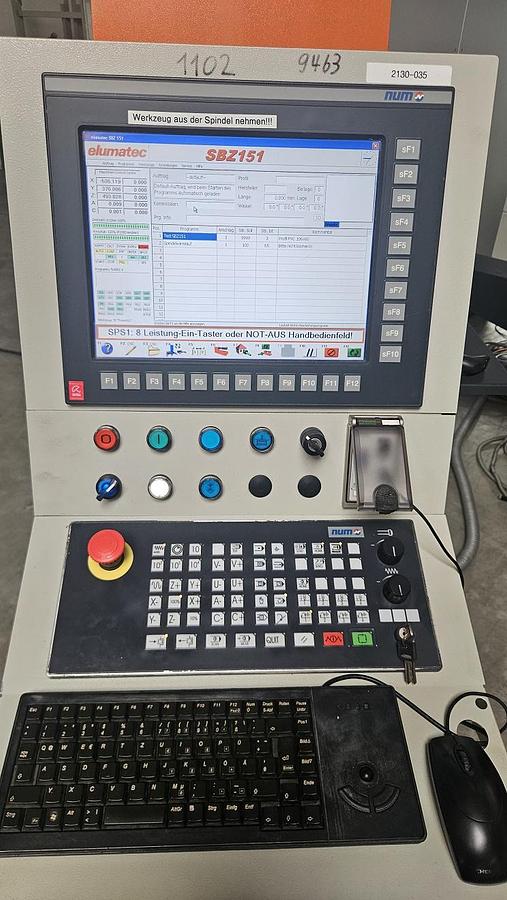 Gebraucht Bearbeitungszentrum Elumatec SBZ 151