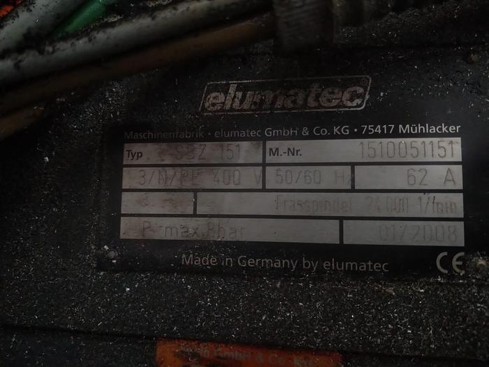 Gebraucht Bearbeitungszentrum Elumatec SBZ 151