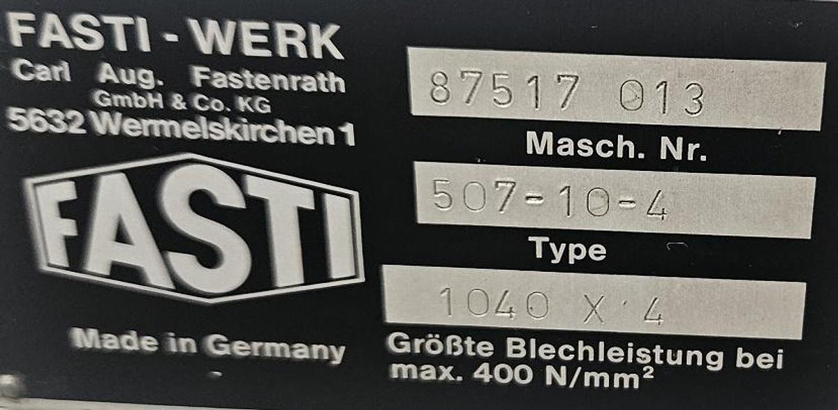 Gebraucht Tafelschere Fasti 507-10-4