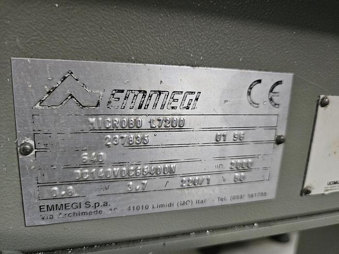 Gebraucht Positionieranschlag Emmegi Microbo 7200