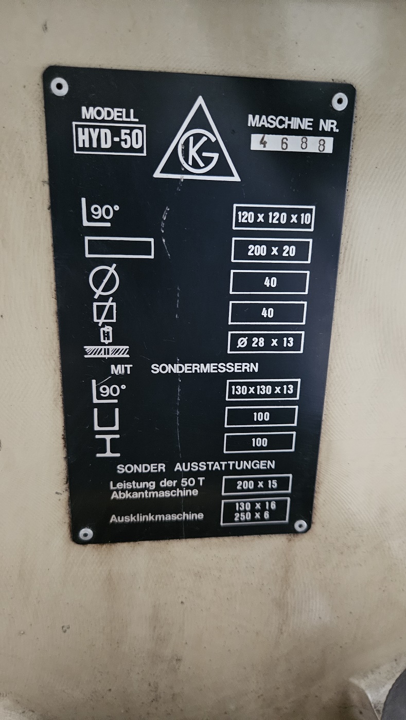 Gebraucht Hydraulische Geka Hydracrop 50 S