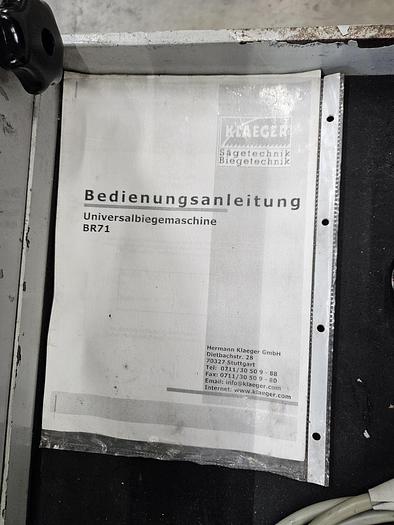 Gebraucht 2000 Klaeger BR 71
