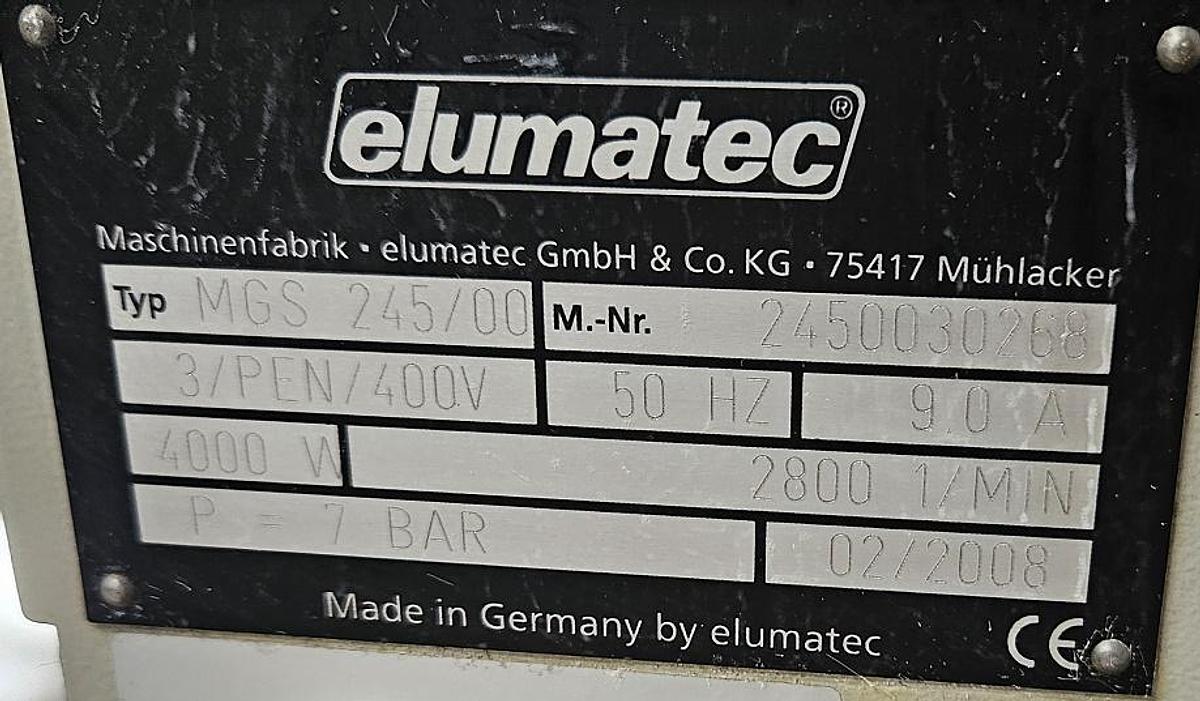 Gebraucht Aluminiumsäge Elumatec MGS 245