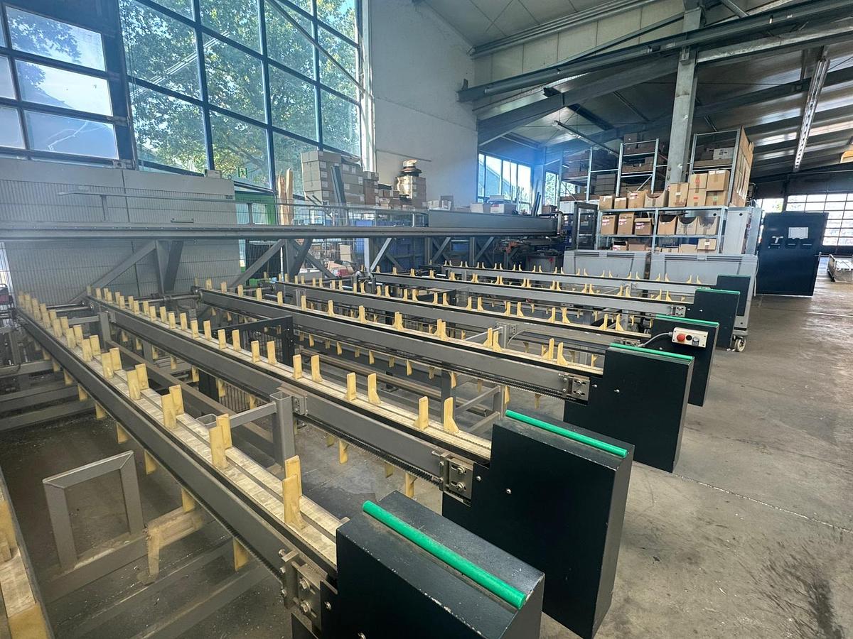 Gebraucht Durchlaufzentrum für Aluminiumprofile Schüco HS 100