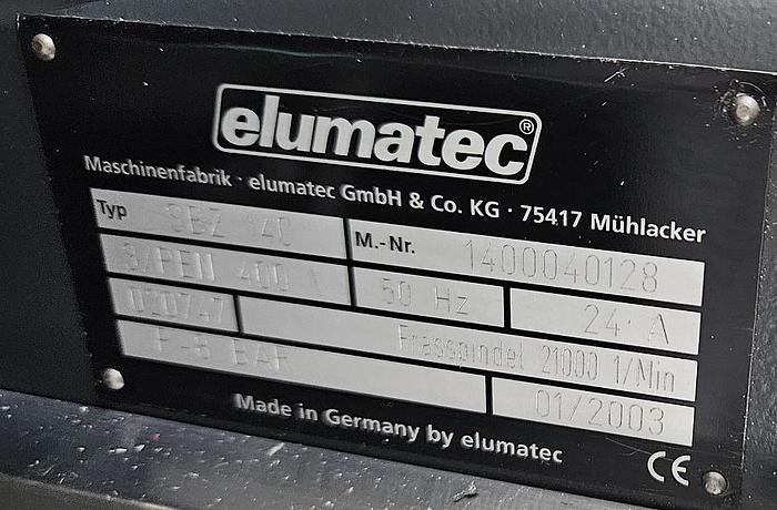 Gebraucht Bearbeitungszentrum Elumatec SBZ 140