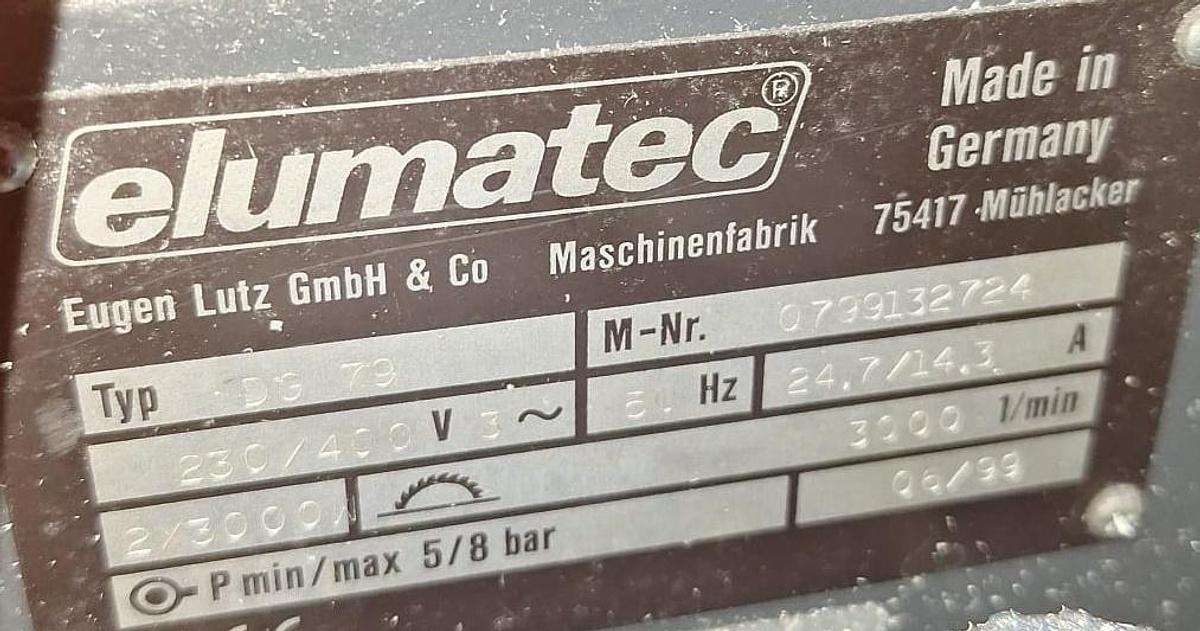 Gebraucht Doppelgehrungssäge Elumatec DG 79
