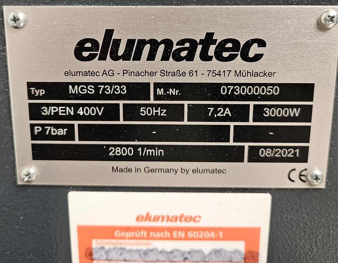Gebraucht Aluminiumsäge Elumatec MGS 73