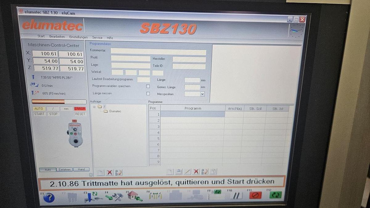 Gebraucht Bearbeitungszentrum Elumatec SBZ 130