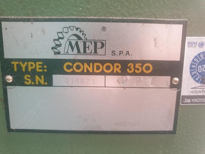 Gebraucht Kreissäge MEP Condor 350