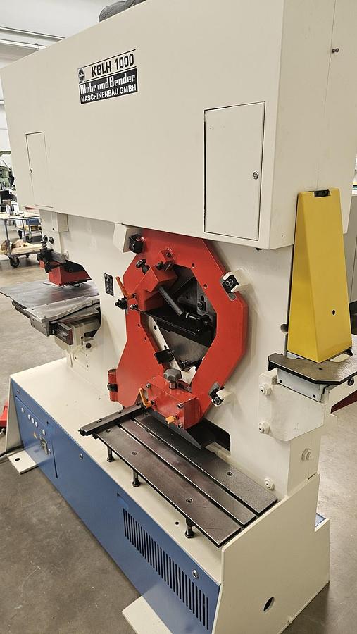 Gebraucht Profilstahlschere Mubea KBLH 1000 mit Positionierung