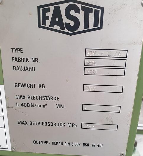 Gebraucht Hydraulische Tafelschere Fasti 509-12-8