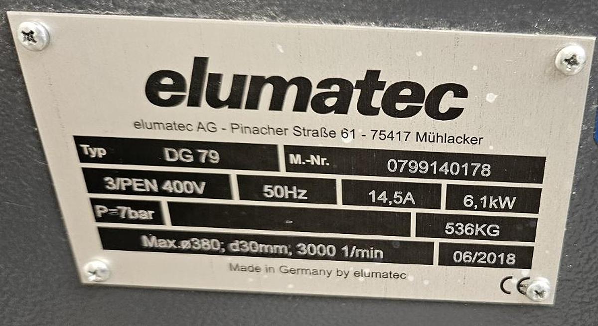Gebraucht Doppelgehrungssäge Elumatec DG 79