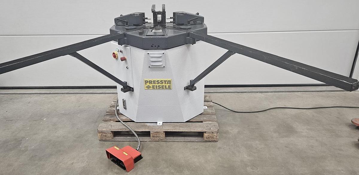 Gebraucht Hydraulische Eckverbindungspresse Pressta Eisele PV 10 E