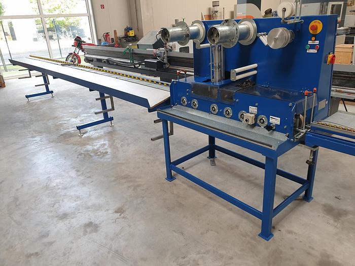 Gebraucht Dichtungseinziehmaschine Schüco 299315 mit Rollenbahnen