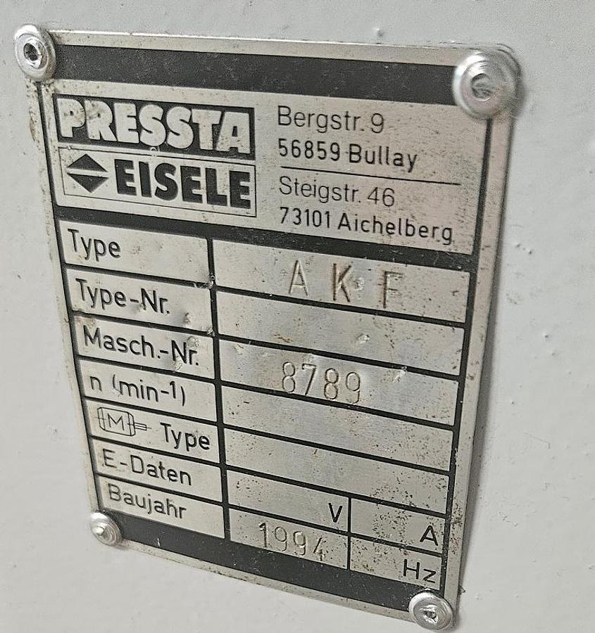 Gebraucht Ausklinkfräse Pressta Eisele AKF