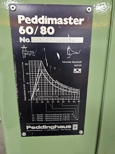Gebraucht Hydraulische Profilstahlschere Peddinghaus Peddimaster 60/100 H