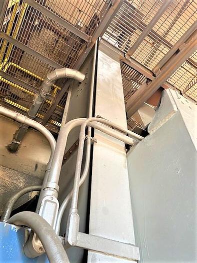 Excellent 1976 Wheelabrator 96" Swing Table