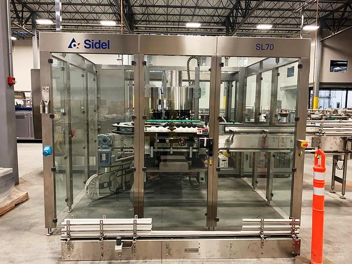 Unused Labeler, Sidel, Mdl SL70, Wrap Around, Glue System A #C743903