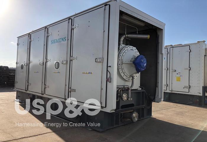 12.9 MW 2014 New Siemens SGT-400 Dual Fuel Gas Turbine