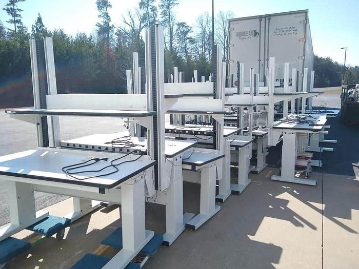 Used Proline Powered Adjustable Lab Tables