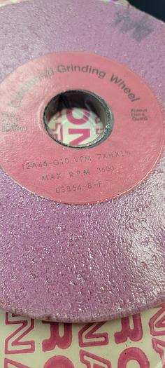 Surface Grinding Wheel 7" x 1/2" x 1-1/4" Cincinnati Milacron 12A45-G10 (111)