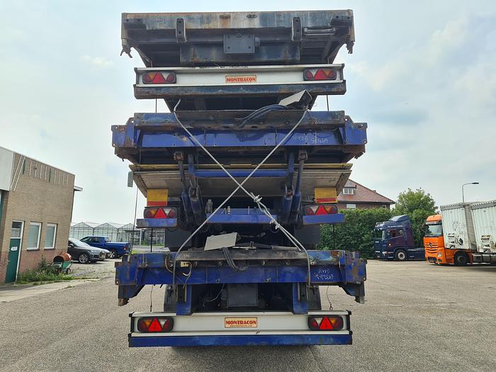 Used 2007 Montracon 3 axle / air suspension / ROR