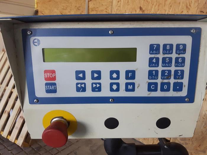 Used 2001 *SOLD* Programmable Pusher/Stop - Omga FP3000