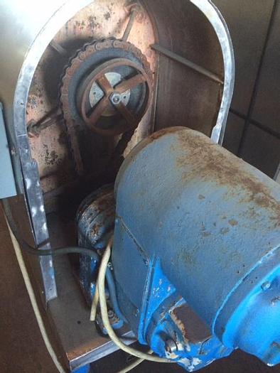 Used Mixer, Paddle, 27 CF, S/st, 5 HP 36" x 36" x 40" #S739355