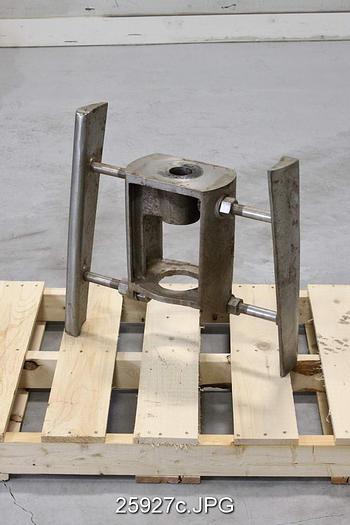 Used Black Clawson 24P Two Foil Rotor Cage, Stainless Steel, 24P #25927