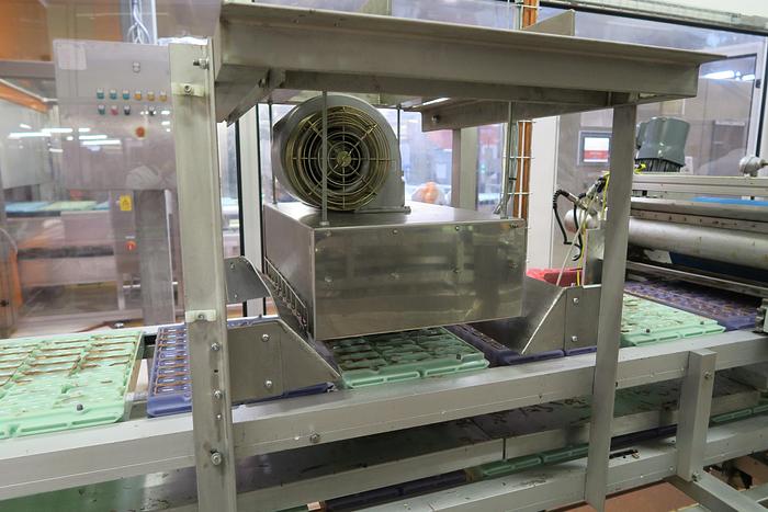 Used Aasted Frozen Cone Chocolate Moulding Line