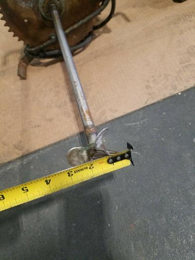 Used Lightnin Industrial Mixer Model C-4 16" Shaft Mixing Electric