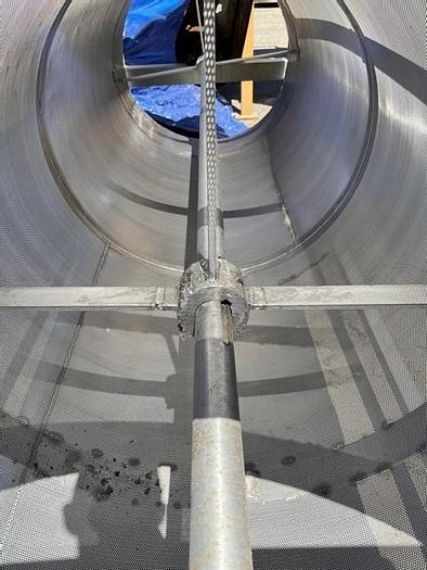Used Lycol Stainless Steel 36" Rotary Dewatering Reel Screen