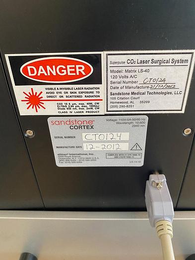 Used 2012 Ellman C02 Cortex System