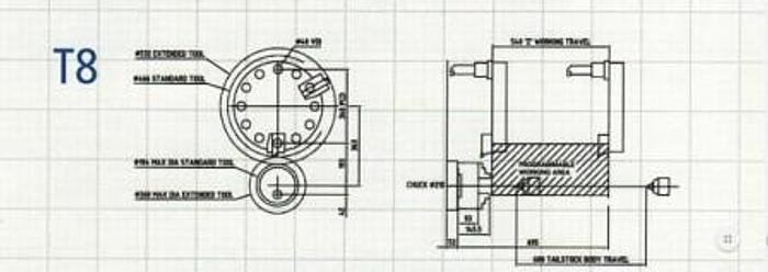 Used Colchester Tornado T8 Turning Centre