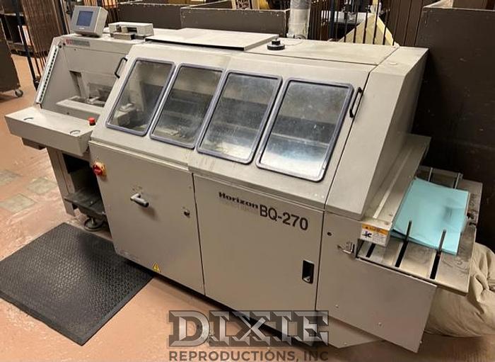 Used 2005 Horizon BQ270 Perfect Binder