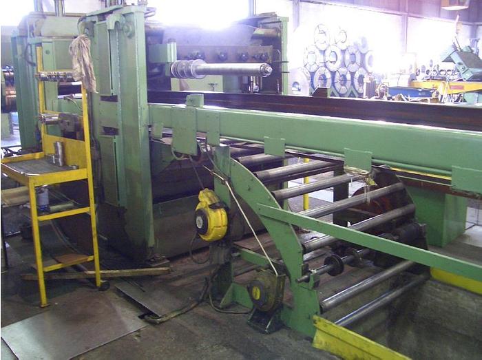 Used NOVASTILMEC 870x3mm S.S. Slitting Line (Used) #3631