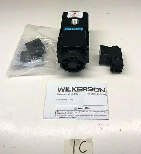 WILKERSON SOFT START VALVE E18-02-EC00 *Fast Shipping* Warranty!