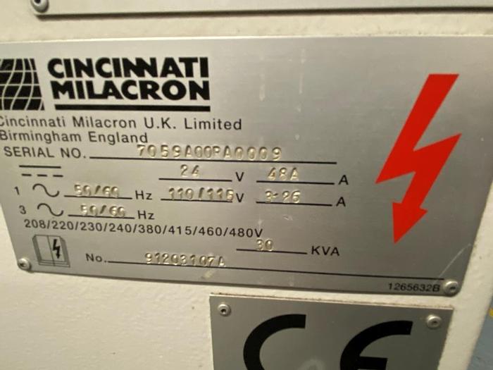 Used 1998 Cincinnati Milacron Hawk 200 CNC Lathe