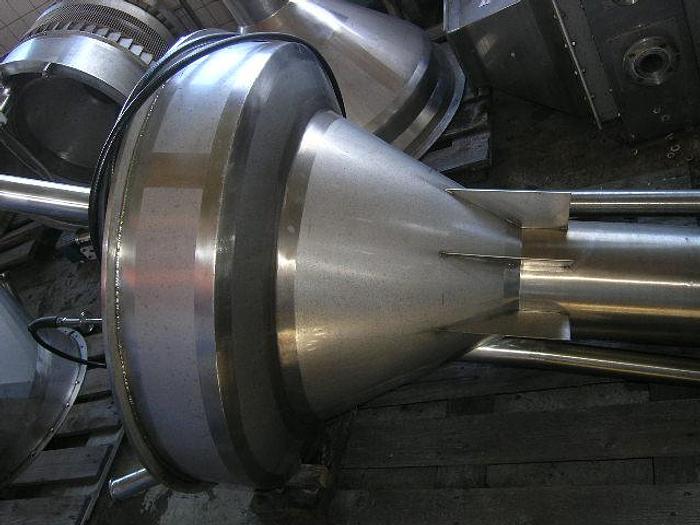 Used Anhydro 3-stages spray dryer parts for agglomerated powder