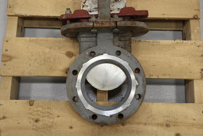 Used Rovalve 5" Air Operated Knife Gate Valve #44181