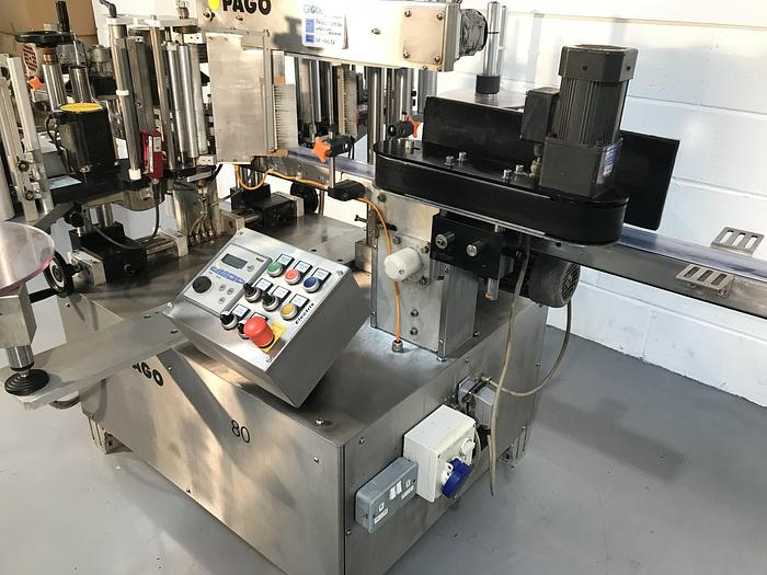 Used PAGO System 80 labelling machine