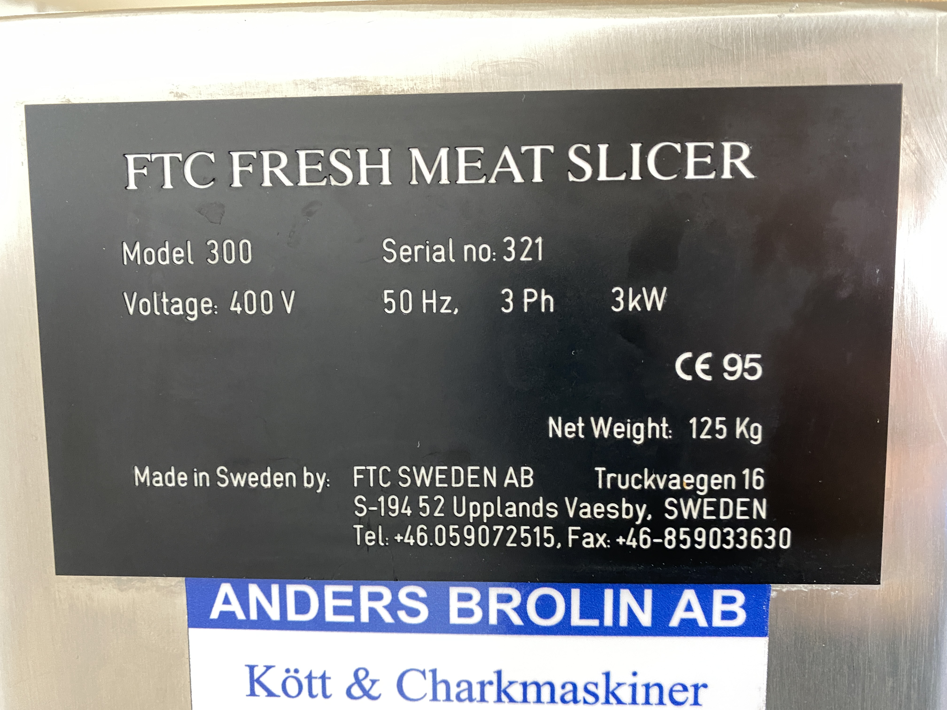 Refurbished #1354 Slicer FTC 300
