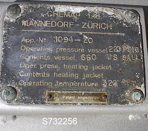 Unused Filter, Pressure Leaf, 160 SF, 316L S/st, Funda, VTHL #S732256