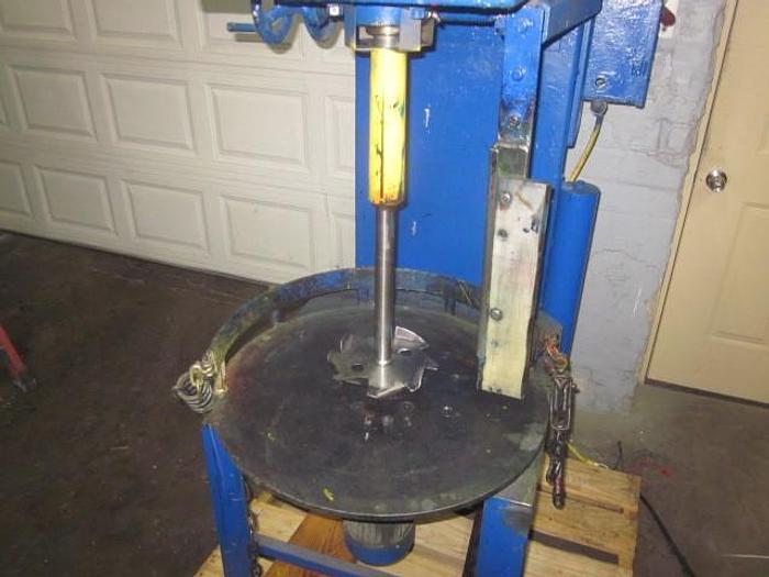 Used 7.5 HP HIGH SPEED DISPERSER - VARIABLE SPEED - HYDRAULIC LIFT