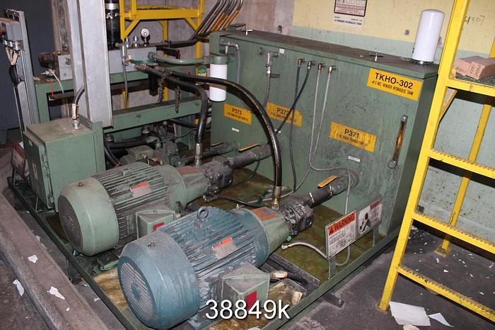 Used Beloit SFM Slitter Rewinder, 7500 Fpm, 90" Max Unwind Diameter, 60" Rewind #38849