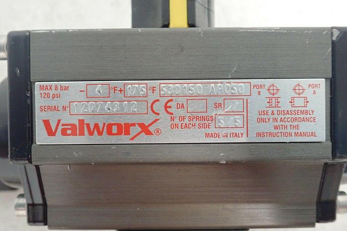 Used Valworx 529102A Solenoid Valve