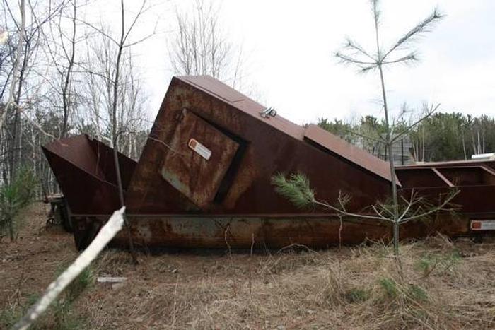 Used 15' Double Screw Conveyor